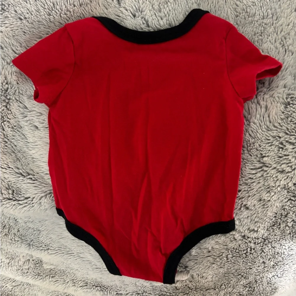 Nike Red and Black Baby Outfit